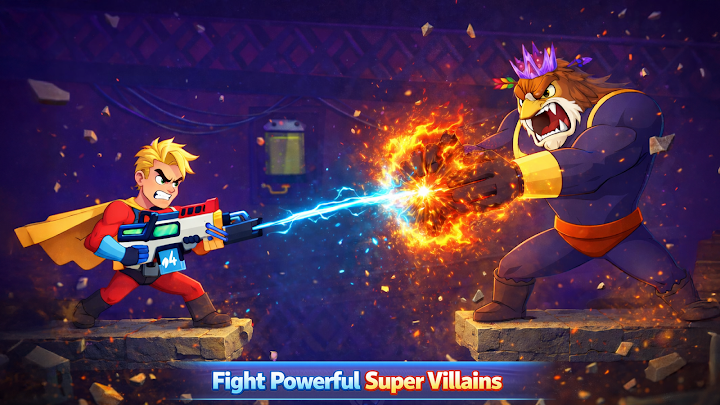 Super Hero Fighting Battle RPG screenshot
