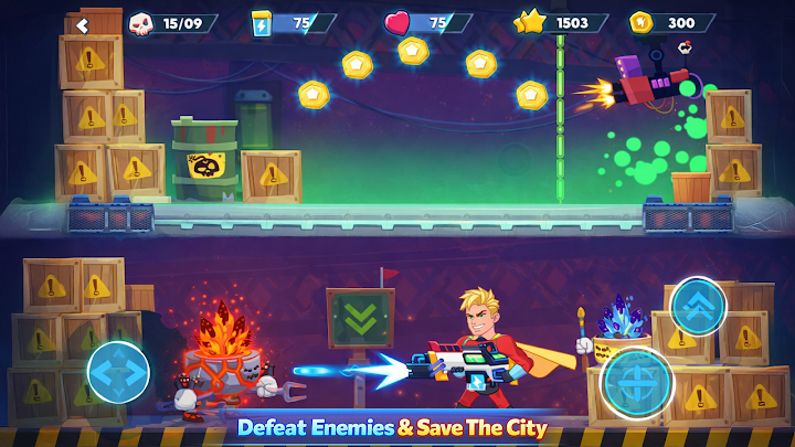 Super Hero Fighting Battle RPG screenshot