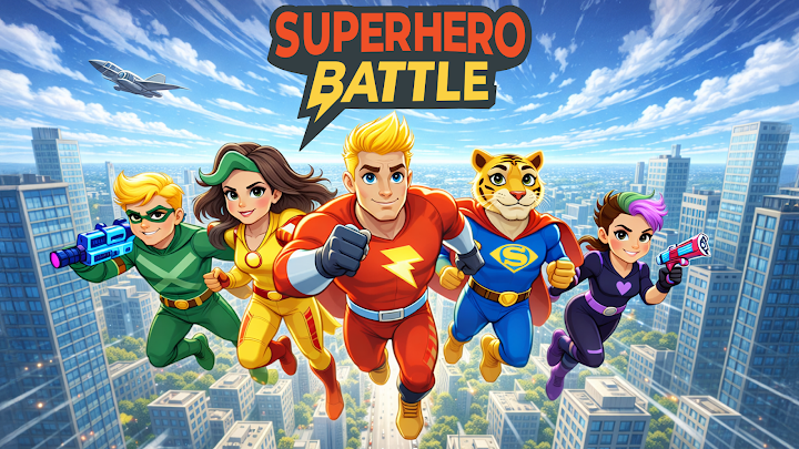 Super Hero Fighting Battle RPG screenshot