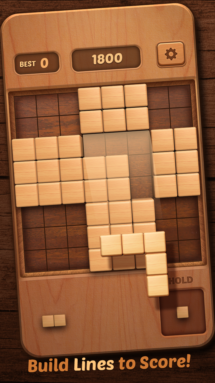 Wood Block Puzzle 3D screenshot