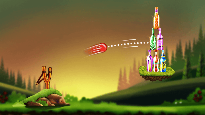 Bottle Shooting Game 2 screenshot