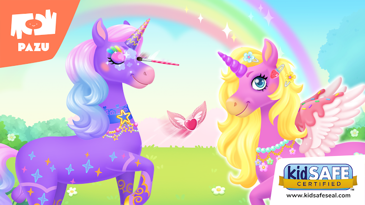 My Unicorn dress up for kids screenshot