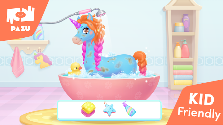 My Unicorn dress up for kids screenshot