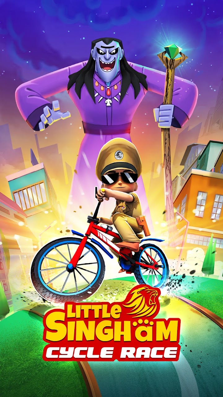 Little Singham BMX Racing screenshot