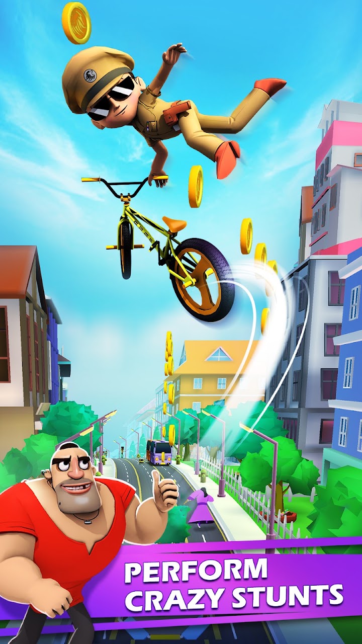 Little Singham BMX Racing screenshot